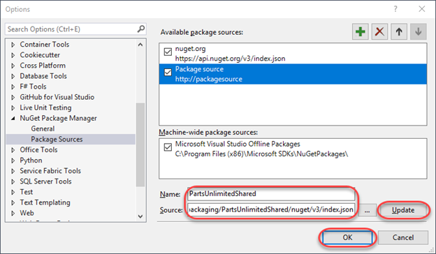 Create Nuget Package Visual Studio