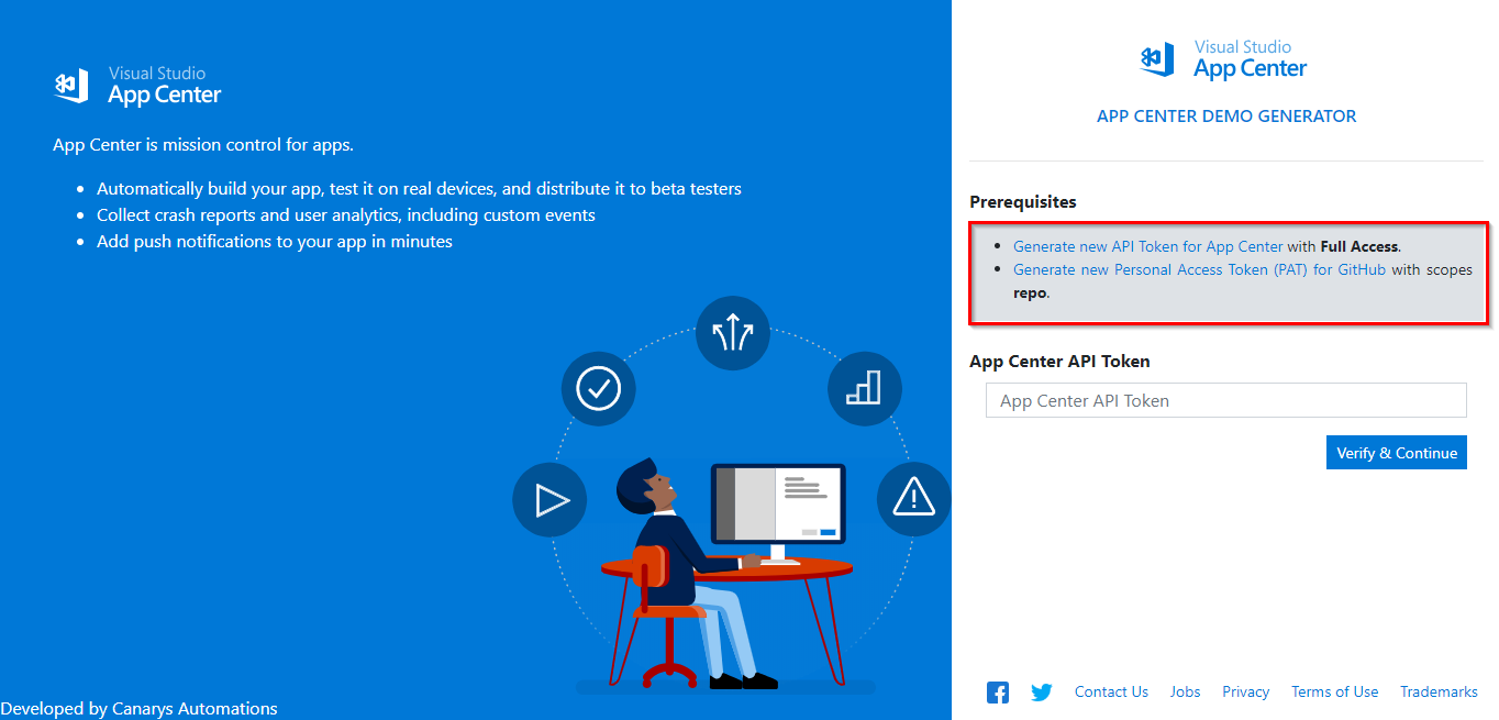 Build-Test-Distribute Mobile Apps using App Center | Azure DevOps  Hands-on-Labs