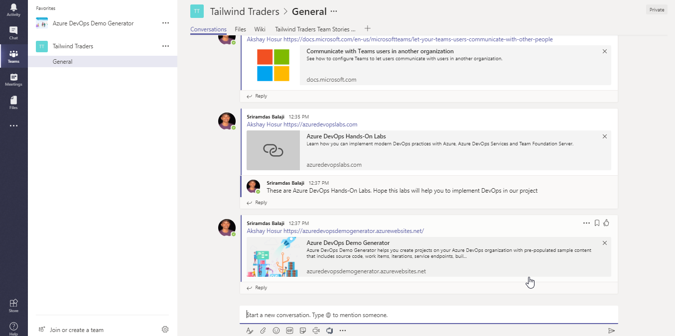 Microsoft Teams with Azure DevOps Services (Collaborate, Communicate ...